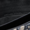 Dior Oblique Canvas and Leather Saddle Flap Portfolio Pouch Secondhand