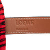 LOEWE Small Raffia Animal Embroidered Anagram Basket Tote Secondhand