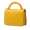 Chanel Mini Lambskin Paris Le19M Charming Top Handle Flap Secondhand