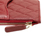 Chanel CC Quilted Caviar Flat Phone Case Wallet Pouch Secondhand