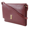 Burberry Leather TB Wallet On Strap Secondhand