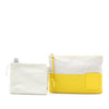 LOEWE Repeat Anagram Jacquard and Leather Oblong Pouch Secondhand