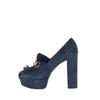 Gucci Blue Suede Pumps - 2010s Second hand