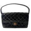 Chanel Handle Kelly Medium Flap Bag Patent Leather