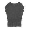 Secondhand Chanel Grey Wool Top - 2010s