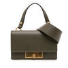 Secondhand Alexander McQueen Mini Leather Skull Lock Top Handle Bag