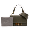 Secondhand Alexander McQueen Mini Leather Skull Lock Top Handle Bag