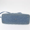 Christian Dior Vintage Lady Dior Bag Cannage Quilt Denim