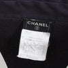 Chanel Navy Blue Cotton Cardigan - 2000s Second hand