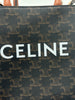 Celine Sulky Vertical Cabas Tote Canvas with Leather