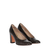 Salvatore Ferragamo Brown Leather Pumps - '70s Second hand