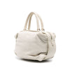 Chanel Cream White Quilted Leather Handbag - 2000s Second hand