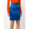 Secondhand Gianni Versace Electric Blue Skirt - '90s
