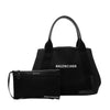 Secondhand Balenciaga Canvas Navy Cabas Tote S