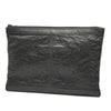 Secondhand Balenciaga Lambskin Motocross Classic Clip Clutch M