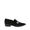 Hermès Black Suede Loafers - 2000s Second hand