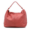 Secondhand Bottega Veneta Large Intrecciato Trimmed Washed Cervo Deerskin Hobo
