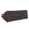 Secondhand Bottega Veneta Medium Suede Intrecciato Andiamo Bag