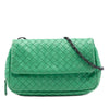 Secondhand Bottega Veneta Mini Nappa Intrecciato Expandable Chain Flap Crossbody