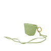 Bottega Veneta Nappa Intrecciato Cup Coin Pouch with Strap Secondhand