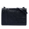 Secondhand Bottega Veneta Nappa Intrecciato Flap Crossbody