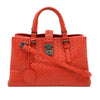 Secondhand Bottega Veneta Small Nappa Intrecciato Roma Satchel
