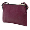 Secondhand Burberry Grain Check Embossed Leather Peyton Crossbody