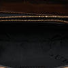 Secondhand Burberry Metallic Woven Calfskin and Suede Flap