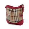 Secondhand Burberry Mini Haymarket Check Coated Canvas Hartham Crossbody
