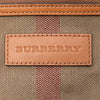 Secondhand Burberry Mini Mega Check Canvas Ashby Tassel Bucket Bag