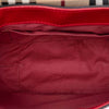 Secondhand Burberry Patent and Haymarket Check Coated Canvas Maydown Crossbody