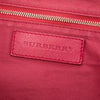 Secondhand Burberry Small Haymarket Check Coated Canvas and Calfskin Canterbury Tote
