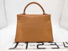 Secondhand Hermes Kelly Handbag Calf leather with hardware