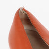 Salvatore Ferragamo Orange Leather Flats - '90s Second hand