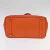 Hermes Birkin Handbag Orange Togo with Palladium Hardware