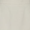 Secondhand Chanel White Cotton Brocade Skirt - '90s