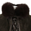 A.N.G.E.L.O. Vintage Cult Brown Suede Cape - '80s Second hand