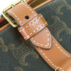 Secondhand Celine Medium Triomphe Coated Canvas Folco Crossbody
