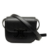 Secondhand Celine Mini Shiny Calfskin Triomphe Crossbody
