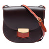 Secondhand Celine Small Bicolor Glazed Calfskin Trotteur Crossbody