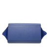 Secondhand Celine Small Drummed Calfskin and Suede Trapeze Satchel