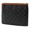 Secondhand Celine Small Triomphe Coated Canvas Clutch