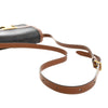 Secondhand Celine Teen Triomphe Coated Canvas and Calfskin Triomphe Crossbody