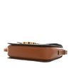 Secondhand Celine Teen Triomphe Coated Canvas and Calfskin Triomphe Crossbody