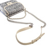 Secondhand Chanel Camellia Printed Canvas Double Side Flap