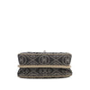Secondhand Chanel Camellia Printed Canvas Double Side Flap