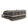 Secondhand Chanel Camellia Printed Canvas Double Side Flap