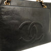 Secondhand Chanel CC Caviar Front Pocket Chain Tote