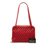 Secondhand Chanel CC Chevron Lambskin Shoulder Bag