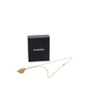Secondhand Chanel CC Gold Plated Resin Rabbit Pendant Necklace